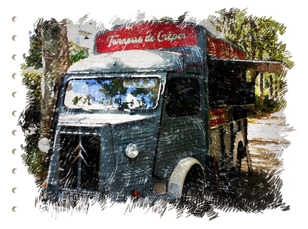 Food truck crêperie de Toulouse